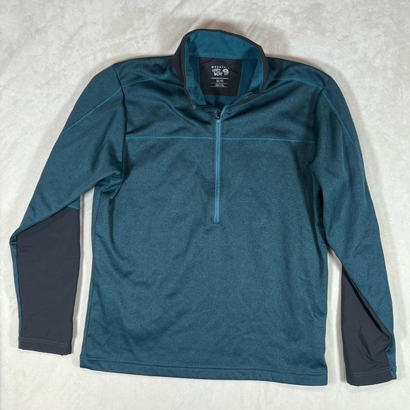 Mountain Hardwear Size Medium Half Zip Tactical Outdoors Sweater C21 - Picture 2 of 9